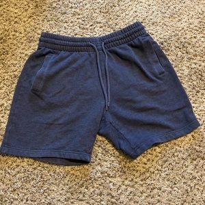 Navy Sweat Shorts H&M
